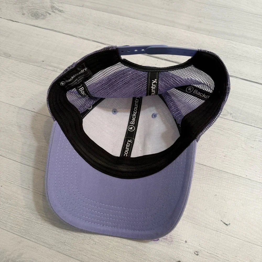 Backcountry unisex adult purple logo‎ hat